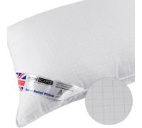 Homescapes Anti Stress Pillow Carbon Enriched Super Microfibre Extra Fill