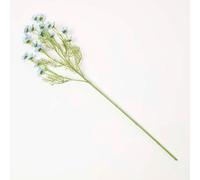 HOMESCAPES Artificial Wild Aster Blue Flower Branch, 72 cm Realistic Decorative Branch