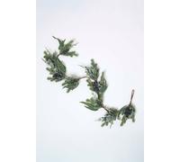 Homescapes Artificial Blueberry Garland, 150 Cm In Green Green One Size