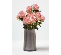 Homescapes Artificial Bouquet Of Roses In Pink Pink One Size