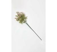 HOMESCAPES Artificial Pink Gypsophila Bud Branch with Long Stem 58 cm, Realistic Decorative Branch