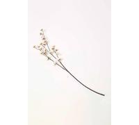 HOMESCAPES Artificial Cherry Blossom Branch with Creamy White Flowers 68 cm, Realistic Decorative Branch