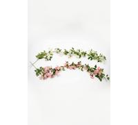HOMESCAPES Flower Garland 2 Pack, 180cm Pink Cherry Blossom Artificial Garland for Spring Decoration, Silk Floral Vines for Wedding Backdrop, Home & Garden Decor