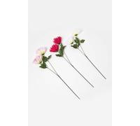 Homescapes Artificial Chrysanthemum Single Stem Set Of 3 Multi
