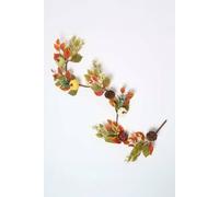 Homescapes Artificial Colourful Pumpkin Autumn Garland, 150 cm in Orange Homescapes Orange