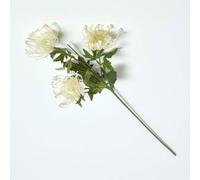 Cream Protea Spray Single Stem Flower 65 cm