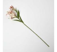 Homescapes Artificial Stem of Lilium Auratum Flowers, 80 cm in Pink Homescapes Pink