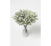 Homescapes Artificial Flower White Baby's Breath Bouquet, 32 cm Homescapes White