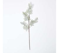 Artificial Snowy Christmas Pine Stem, 27 cm