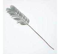 HOMESCAPES Glitter Palm Leaf Single Stem
