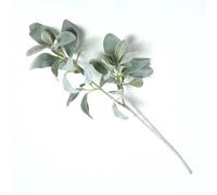 Homescapes Artificial Green Handcrafted Lambs Ear Foliage, 70 Cm