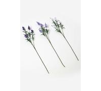 Artificial Lavander Spray Single Stem Set of 3, 68cm