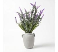 Homescapes Artificial Potted Lavender Plant, 45cm, Purple Homescapes Purple