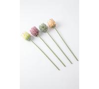 Homescapes Artificial Protea Stems, Set Of 4, Multi-Colour Multi