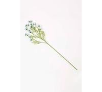 HOMESCAPES Artificial Wild Aster Blue Flower Branch, 72 cm Realistic Decorative Branch