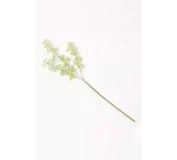 HOMESCAPES Artificial White Mini Bud Branch with Long Stem 60 cm, Realistic Decorative Branch