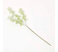 HOMESCAPES Artificial White Mini Bud Branch with Long Stem 60 cm, Realistic Decorative Branch
