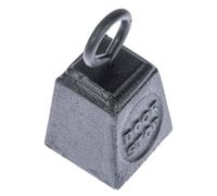 Homescapes Black Antique Cast Iron Style Door Stopper Black
