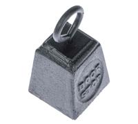 HOMESCAPES Measuring Weight Metal Door Stopper Cast Iron Effect Antique Style Door Stop