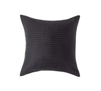 Homescapes Black Continental Egyptian Cotton Pillowcase 330 Tc, 60 X 60 Cm