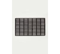 Homescapes Black Grid Rubber Door Mat 61 x 38 cm | Size: 34 cm x 66 cm Homescapes Black 34 cm x 66 cm