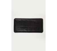 Homescapes Black Rubber Boot Tray 80 x 40 cm | Size: 41 cm x 81 cm Homescapes Black 41 cm x 81 cm