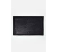 HOMESCAPES Rubber Surround, Heavy Duty 100% Rubber Matting For Standard Door Mats Outdoor, 81 x 50cm, Non-Slip Large Rugs for Entrance & Entryways