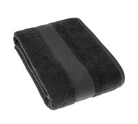 HOMESCAPES Black Turkish Cotton Bath Sheet Super Soft Thick & Absorbent 500 GSM Towel Heavy Weight for everyday Luxury