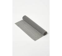 Homescapes Black, White, Or Grey Rubber Non-Slip Mat Grey Medium