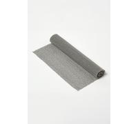 Homescapes Black, White, or Grey Rubber Non-Slip Mat | Size: Medium Homescapes Grey Medium