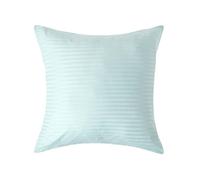 Homescapes Blue Continental Egyptian Cotton Pillowcase 330 Tc, 60 X 60 Cm