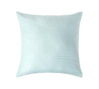 Homescapes Blue Continental Egyptian Cotton Pillowcase 330 Tc, 80 X 80 Cm