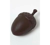 HOMESCAPES Cast Iron Acorn Key Holder Distressed Rustic Style