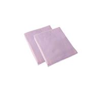Homescapes Brushed Cotton Fitted Cot Sheet Pair 100% Cotton In Pink Pink