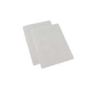 Homescapes Brushed Cotton Fitted Cot Sheet Pair 100% Cotton In White White