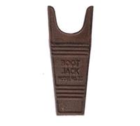 HOMESCAPES Cast Iron Boot Jack Sturdy Heavy Duty Boot Puller with Grip Inlay