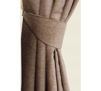 Homescapes Mink Chenille Curtain Tie Back Pair