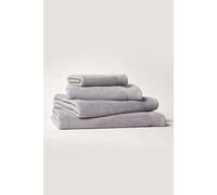Combed Egyptian Cotton Towel 700 GSM Homescapes Grey Bath Towel
