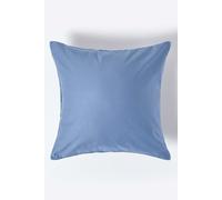 Homescapes Continental Egyptian Cotton Pillowcase 1000 TC, 40 x 40 cm in Blue Homescapes Blue 40 x 40 cm