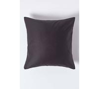 Homescapes Continental Egyptian Cotton Pillowcase 1000 Tc, 40 X 40 Cm In Dark Grey Dark Grey