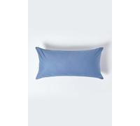 Homescapes Continental Egyptian Cotton Pillowcase 1000 TC, 40 x 80 cm in Blue Homescapes Blue 40 x 80 cm