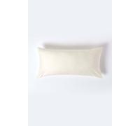 Homescapes Continental Egyptian Cotton Pillowcase 1000 TC, 40 x 80 cm in Cream Homescapes Cream 40 x 80 cm