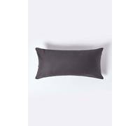 Homescapes Continental Egyptian Cotton Pillowcase 1000 Tc, 40 X 80 Cm In Dark Grey Dark Grey One Size