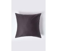 (Square - 80 x 80 cm, Dark Grey) Egyptian Cotton Pillowcase 1000 Thread Count
