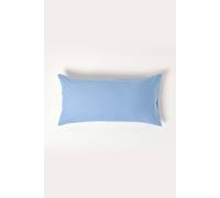 Homescapes Continental Egyptian Cotton Pillowcase 200 Tc, 40 X 80 Cm In Blue Blue One Size
