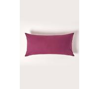 Homescapes Continental Egyptian Cotton Pillowcase 200 Tc, 40 X 80 Cm In Plum Plum One Size