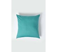 Homescapes Continental Egyptian Cotton Pillowcase 200 Tc, 80 X 80 Cm In Teal Teal One Size