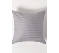 Homescapes Continental Egyptian Cotton Pillowcase 330 TC, 40 x 40 cm in Grey Homescapes Grey 40 x 40 cm
