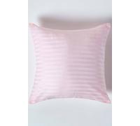 Homescapes Pink Continental Egyptian Cotton Pillowcase 330 Tc, 40 X 40 Cm