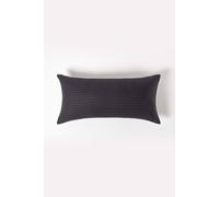 Homescapes Continental Egyptian Cotton Pillowcase 330 Tc, 40 X 80 Cm In Black Black One Size